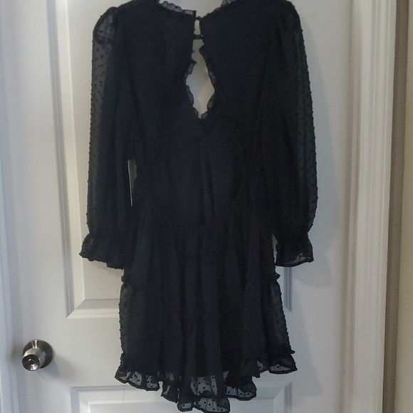 Justify Black Long Sleeve Dress - Picture 3 of 5
